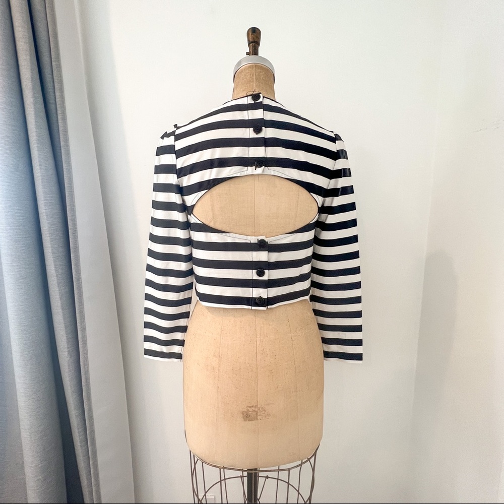 ASOS Striped Cropped Top Size 6